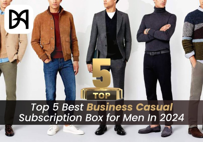 Best Business Casual Subscription Box for Men